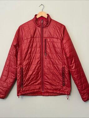 Men’s REI Co-op Revelcloud PrimaLoft Puffer Jacket Medium Red Lightweight